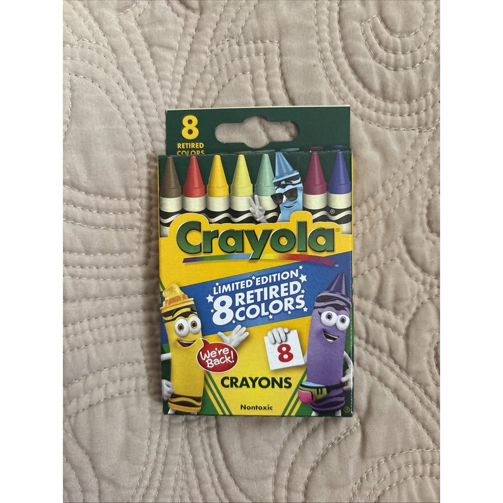 Crayola Crayons Limited Edition With 8 retired colors